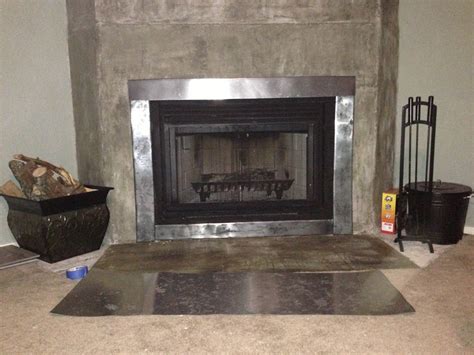 diy sheet metal fireplace|how to install a fireplace.